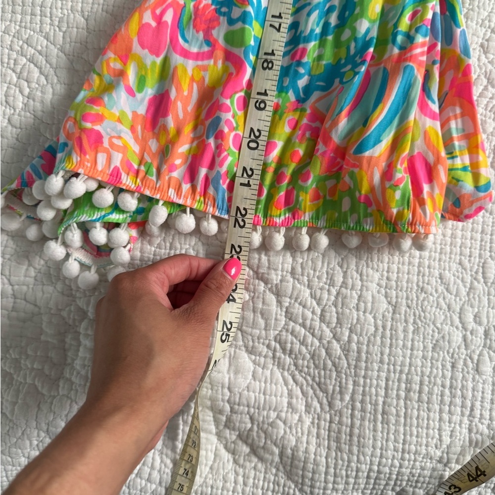 Lilly Pulitzer DAISY STRAPLESS ROMPER - Picture 7 of 7